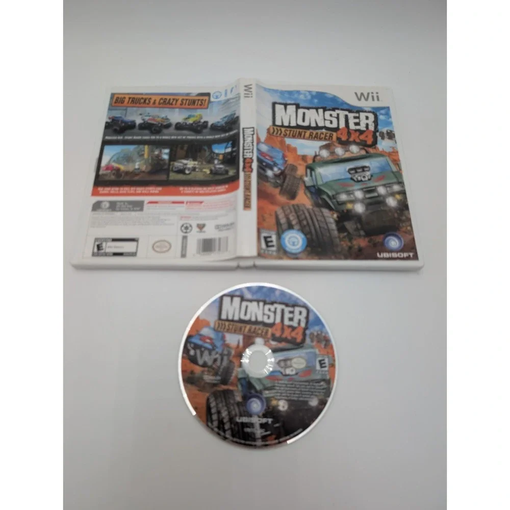 Monster 4X4 Stunt Racer Nintendo Wii 2009 Ubisoft Wii